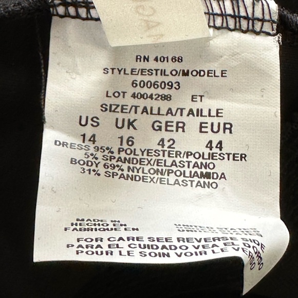 Magicsuit Brynn Swim Dress Navy Blue Size 14 NWT - Picture 12 of 12